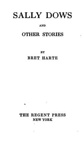 Tapa de Sally Dows: And Other Stories