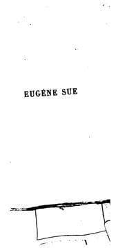 Tapa de ... Eugène Sue