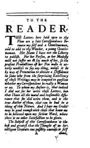 Tapa de Letters Concerning the Love of God, Between the Author of the Proposal to the Ladies, and Mr ...