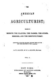 Tapa de The American Agriculturist