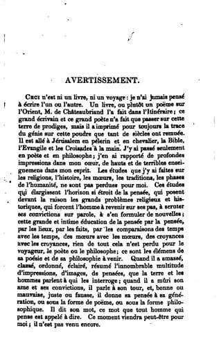 Tapa de Souvenirs, impressions, pensées et paysages, pendant une voyage en Orient (1832-1833), ou Notes ..