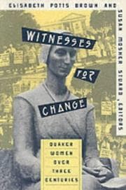 Tapa de Witnesses for change