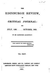 Tapa de The Edinburgh Review: Or Critical Journal