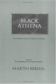 Tapa de Black Athena: The Afroasiatic Roots of Classical Civilization (Volume 2: The Archaeological and Documentary Evidence)