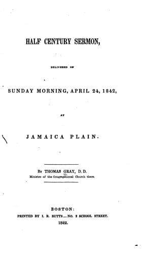 Tapa de Half Century Sermon: Delivered on Sunday Morning April 24, 1842, at Jamaica ..