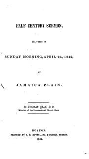Tapa de Half Century Sermon: Delivered on Sunday Morning April 24, 1842, at Jamaica ..