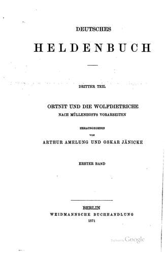 Tapa de Deutsches Heldenbuch...