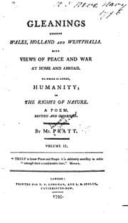 Tapa de Gleanings Through Wales, Holland and Westphalia: With Views of Peace and War at Home and Abroad ..