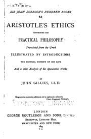 Tapa de Aristotle's Ethics: Comprising His Practical Philosophy