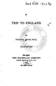 Tapa de A Trip to England
