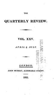 Tapa de The Quarterly Review