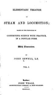 Tapa de Elementary Treatise on Steam and Locomotion: Based on the Principle of ..