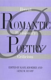 Tapa de Romantic poetry