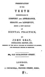 Tapa de Preservation of the teeth indispensable to comfort and appearance, health and longevity