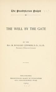 Tapa de The well by the gate