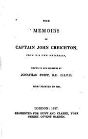 Tapa de The Memoirs of Captain John Creichton: From His Own Materials