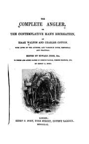 Tapa de The Complete Angler: Or, The Contemplative Man's Recreation