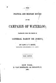 Tapa de The Political and Military History of the Campaign of Waterloo