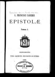 Tapa de Epistolae