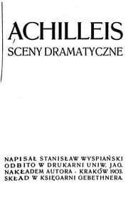Tapa de Achilleis: sceny dramatyczne
