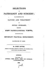 Tapa de Selections in pathology and surgery