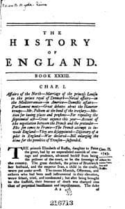 Tapa de The continuation of Mr. Rapin's History of England