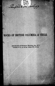 Tapa de Mesozoic volcanic rocks of British Columbia and Chile