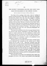 Tapa de The extinct northern sea-cow, and early Russian explorations in the North Pacific