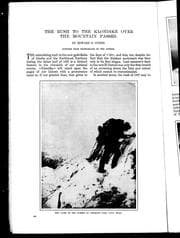 Tapa de The rush to the Klondike over the mountain passes