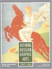 Tapa de Defining Russian graphic arts