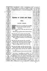 Tapa de Hymns of faith and hope