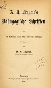 Tapa de Pädagogische Schriften