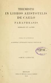 Tapa de Perush Tameseos al-Sefer ha-shamayim eha-olam le-Areso
