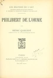 Tapa de Philibert de l'Orme
