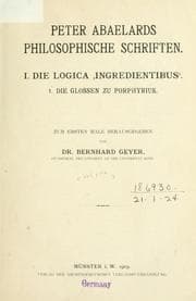 Tapa de Philosophische Schriften
