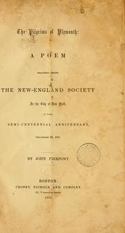 Tapa de The Pilgrims of Plymouth