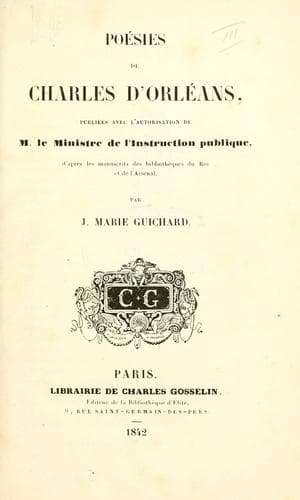 Tapa de Poésies