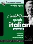 Tapa de Michel Thomas Speak Italian Advanced
