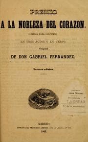 Tapa de Premio a la nobleza del corazón