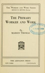 Tapa de The primary worker and work