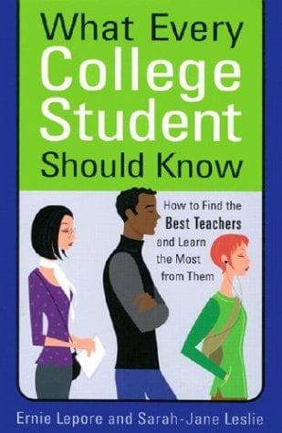 Tapa de What Every College Student Should Know