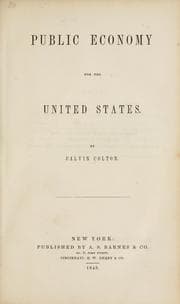 Tapa de Public economy for the United States