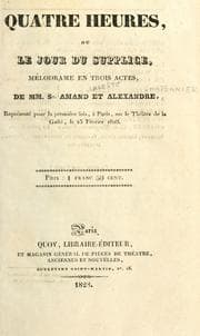Tapa de Qua tre heures