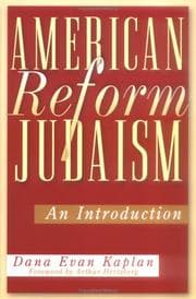 Tapa de American Reform Judaism