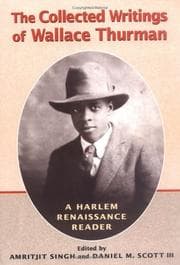Tapa de The Collected Writings of Wallace Thurman