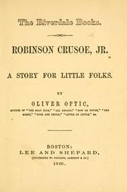Tapa de Robinson Crusoe, jr
