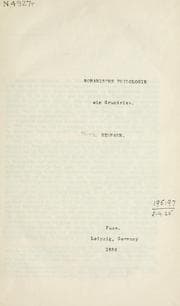 Tapa de Romanische Philologie