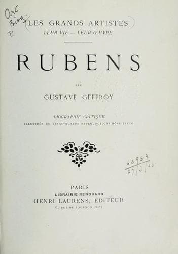 Tapa de Rubens