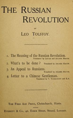 Tapa de The Russian Revolution