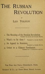 Tapa de The Russian Revolution